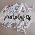 prototypes.jpg Free STL file Kitchen Rail・3D printable model to download
