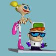 2.jpg Dexter & Dee Dee - Dexters Laboratory - Cartoon Network - Fan Art