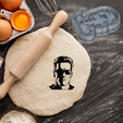 CUTTERS-copy.png Terminator Arnold Schwarzenegger cookie cutter pastry dough biscuit sugar food