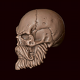 3.png Skull with beard and mustache