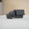 resin Models scene 2.397.jpg MK23 USMC Cargo Truck 1:64 Scale Model