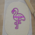 flamenco.png Download STL file Cookie Cutter Flamingo / Flamingo Cookie Cutter • 3D printer model, OcioArt