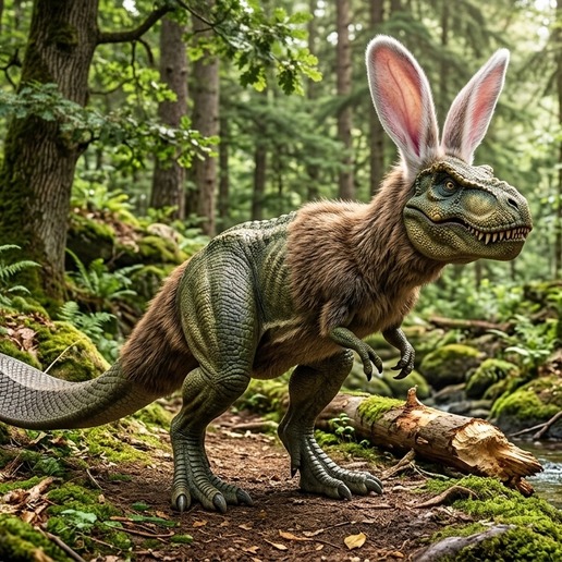 T-Rex-Castoro Pasquale: L'Errore Evolutivo Definitivo (STL)