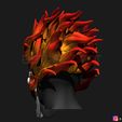 05.jpg Ghost Rider mask -Agents of SHIELD - Marvel comics 3D print model