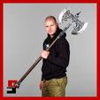 cults-special-39.jpg Steel Battleaxe Skyrim Prop Replica Weapon The Elder Scrolls V