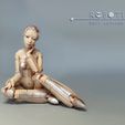 p_04.jpg Free STL file Robot woman - Robotica・3D printing template to download