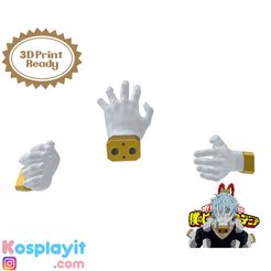 fda.jpg Tomura Shigaraki Hands 3D Model Digital file - My Hero Academia Cosplay - Tomura Shigaraki Cosplay - 3D Printing- 3D Print - Tomura Hand