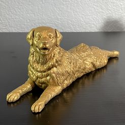 IMG_2997.jpg STL-Datei Australian Shepherd Sploot・Design für 3D-Drucker zum herunterladen