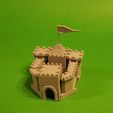 Castle_Compact.jpg Castle Dovetail - Interlocking Miniature Castle Building Set