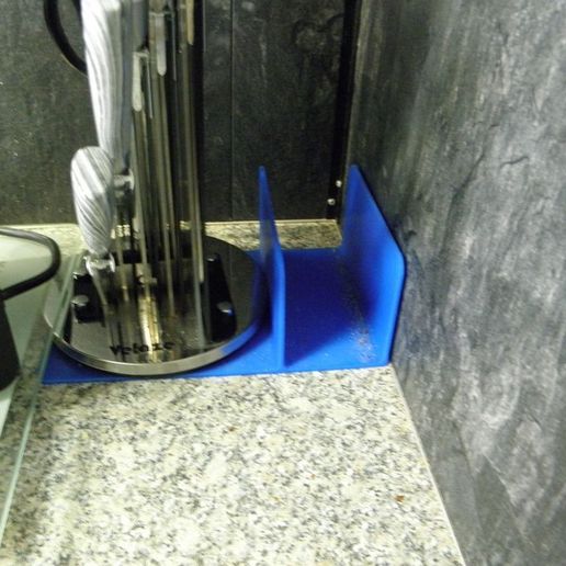 Holder for breakfast boards and knife stand