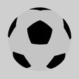 SoccerBallView0.jpg Soccer Ball 3D Model