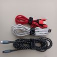20250608_183758.jpg Clip On Cable Tie (4 different sizes) (TPU) (Cable Organizer) (Strong)
