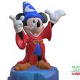 Fantasia-Mickey-Mouse-the-Sorcerer-Stone-Platform-14.jpg 3D-Datei Fanart Fantasia Mickey Mouse der Zauberer Rock und Basis・3D-Druck-Idee zum Herunterladen