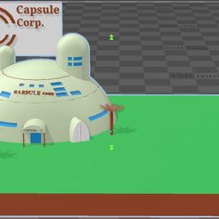 Capsule-Corp-Base-3.jpg STL-Datei Capsule Corp Basis kostenlos・Vorlage für 3D-Drucker zum herunterladen