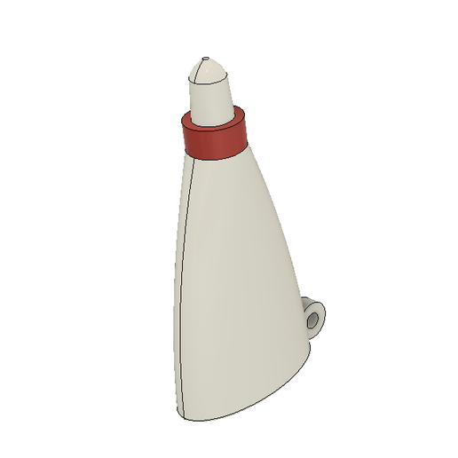 Llavero Bote Pegamento 3D model