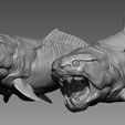 1.jpg Dunkleosteus - 3D Printable Prehistoric Creature - 3 Poses 3D print model