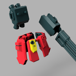 front-skirt-v17.png STL file Heavy Arms Kai 1/144 upgrade・3D printable model to download