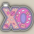 xoxo-sweet-kisses_1-_Fm.jpg xoxo - sweet kisses - freshie mold - STL for silicone mold