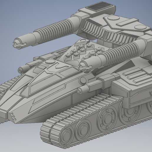 Free STL File Sekhmet Assault Vehicle For BattleTech 3D Printable Model free-stl-file-sekhmet-assault-vehicle-for-battletech-3d-printable-model