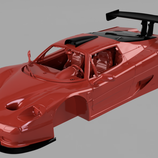 🚁 BURAGO F50 1/18TH / F50 GT Replica parts kit・ STL File for 3D