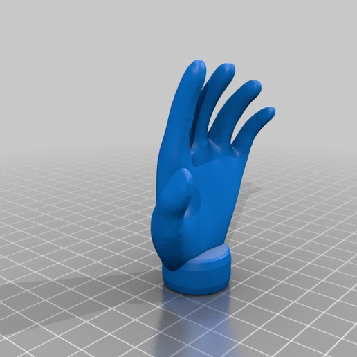 3bb63178d816ab5875fd290df88b0918.png Рука на подставке - скульптурная модель в Blender