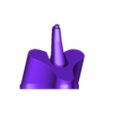 Base_HOLE.stl オムニグル ハイブウィザード胸像 3Dプリントモデル