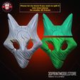 Kindred-Wolf-Mask_League_of_Legends_Cosplay_3D_Print_Model_STL_File_05.jpg Kindred Wolf Mask - Cosplay Halloween Decol