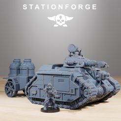 1.jpg 3D file GrimGuard Flame Tank・3D printable model to download