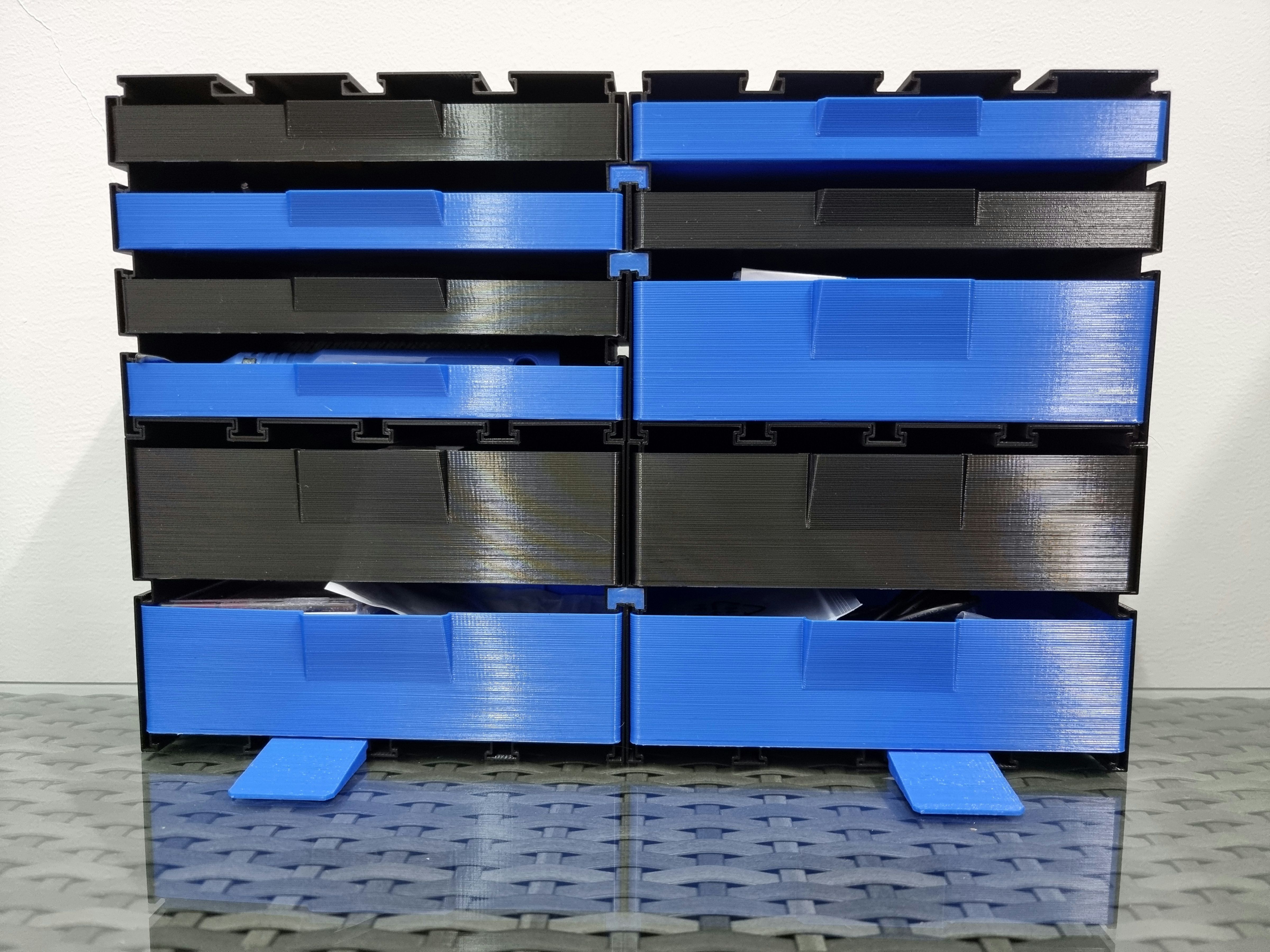 3D printer Fastprint modular storage drawer system • made with