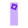 Rat_foot_back_right_x1_pink.stl Rata Minecraft