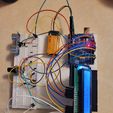 20250702_191401.jpg Arduino Uno und Breadboard Projekt Montagebrett / Grundplatte