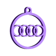 Audianhänger.stl Audi key chain