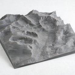 IMGP9842.jpg Бесплатный STL файл Sequoia and King's Canyon Park Maps・Дизайн 3D-принтера для скачивания