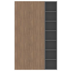 Preview-01.png 3D-Datei Moderner Vitrinenschrank mit elegantem Design・3D-Druckvorlage zum Herunterladen