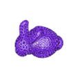 Stanford_Bunny_-_Voronoi_Style_6.stl Stanford Bunny - Voronoi Style