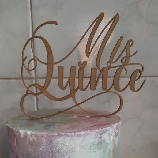 topper 15 years - 3D model önizlemesi