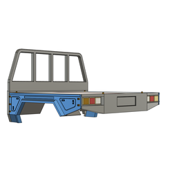 Untitled-v82-4.png Download STL file truck Flat bed custom for TRX4 SCX • 3D printing model, kiatkla