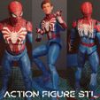 spiderman_action_figure_front_page2.jpg Spiderman ACTION FIGURE 3D PRINTING with fully color ready, FEMALE MOVABLE BODY ACTION FIGURE TOY MODEL DRAW MANNEQUIN [STL FILE]