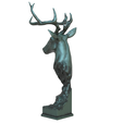 04.11.png Deer Head Statue
