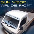 a4.jpg WPL D12 Sunvisor and side Window protection
