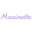 Marinette.stl Marinette