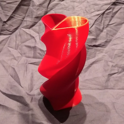 Capture d’écran 2018-01-16 à 10.03.03.png Free STL file Twisted Heart Double Vase - Single Extruder・3D print model to download