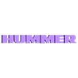 hummer logo_stl.stl hummer logo