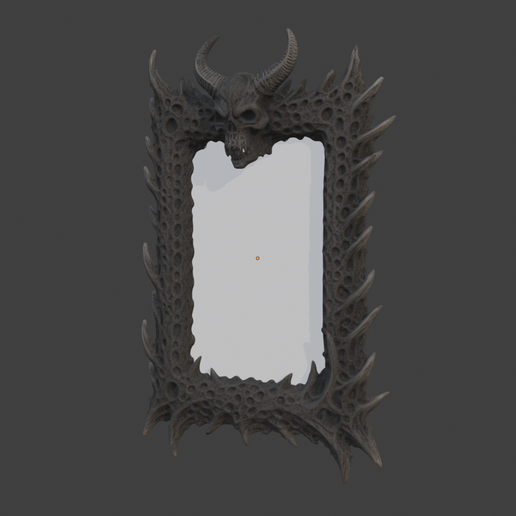 🖼️ Demon Trypophobia Picture Frame・ STL File for 3D printing・Cults
