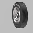 22.png Porsche/VW 16'' wheel with brake drum and Dunlop Tire