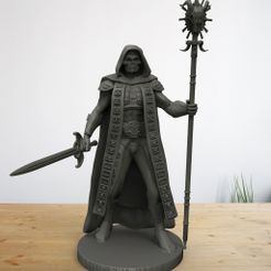 untitled.1.jpg STL file Lich Lord - Skeletor・3D print object to download