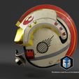 10002-4.jpg Rebel Pilot Helmet - 3D Print Files