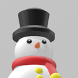 bonhomme-de-neige-1.png deco straw ring christmas snowman