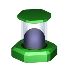 bakugan_nano_show_case_cad.jpg Free STL file Bakugan Nano Brawler Showcase・3D printer design to download