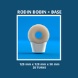 Copertina-128-90-25.png RODIN BOBIN COIL MEDIUM DIMENSION 128 x 128 x 50 mm 25 TURNS